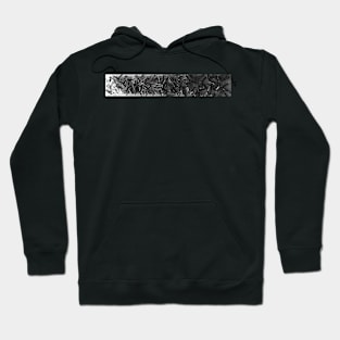 Saxophones. 2010. Black and White Hoodie